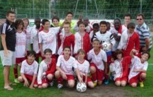 Les U13 (7 et 8) vainqueurs en terre Stéphanoise !